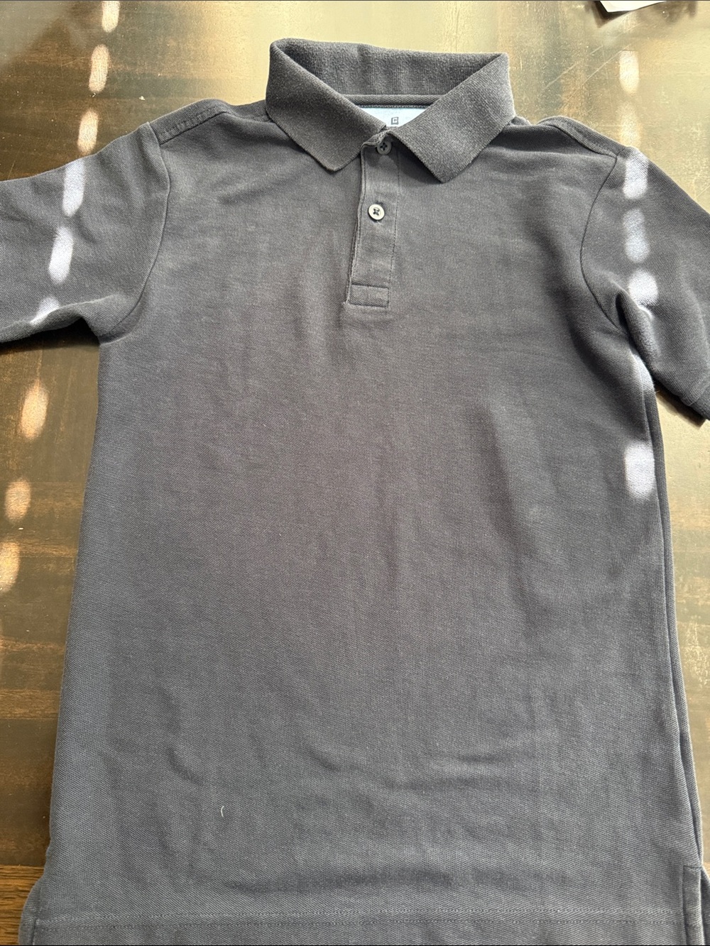 CHAPS Classic Kids Polo Shirt - Navy Blue Size M(10-12)